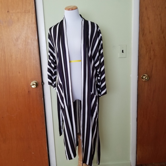 Wilfred Jackets & Blazers - Aritzia Wilfred Free Stripe Robe Size XS Pre-owned